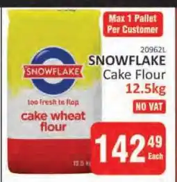 KitKat Cash and Carry SNOWFLAKE Cake Flour offer