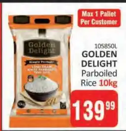 KitKat Cash and Carry GOLDEN DELIGHT Parboiled Rice 10kg offer
