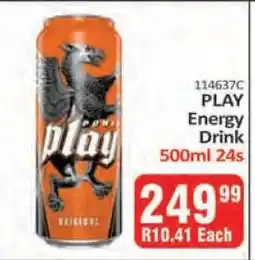 KitKat Cash and Carry PLAY Energy Drink offer