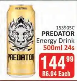 KitKat Cash and Carry PREDATOR ENERGY DRINK offer