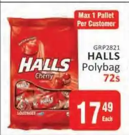 KitKat Cash and Carry HALLS Polybag 72s offer