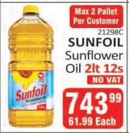 KitKat Cash and Carry Sunfoil Sunflower Oil offer
