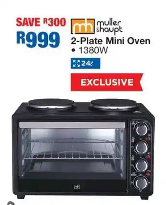 OK Furniture muller haupt 2-Plate Mini Oven offer