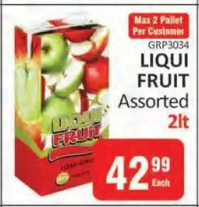 KitKat Cash and Carry LIQUI FRUIT Assorted 2lt offer