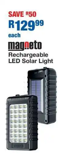 OK Furniture Magneto Rechargeable LED Solar Light offer