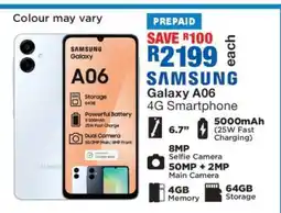 OK Furniture Samsung Galaxy A06 4G Smartphone offer