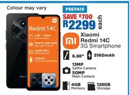 OK Furniture Xiaomi Redmi 14C 3G Smartphone offer