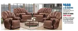 OK Furniture 4-Piece Grand Lounge Suite offer