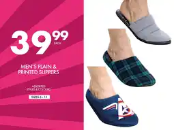 Save Hyper Men's plain & printed slippers offer