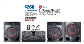 OK Furniture LG 2.1-Channel Mini Hi-Fi offer