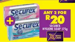 Shoprite SECUREX HYGIENE SOAP 175g offer