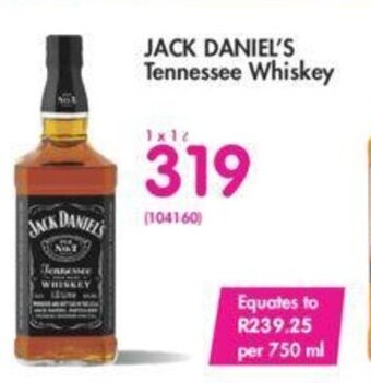Makro Jack Daniel's Tennessee Whiskey 1L offer