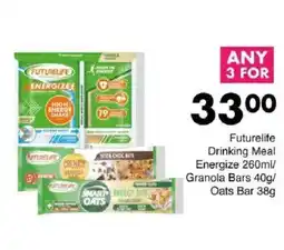 Save Futurelife Drinking Meal Energize/ Granola Bars/ Oats Bar offer