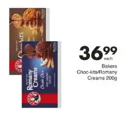 Save Bakers Choc-kits/Romany Creams offer