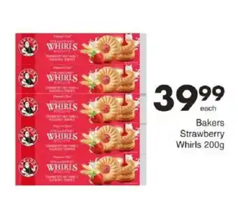 Save Bakers Strawberry Whirls offer