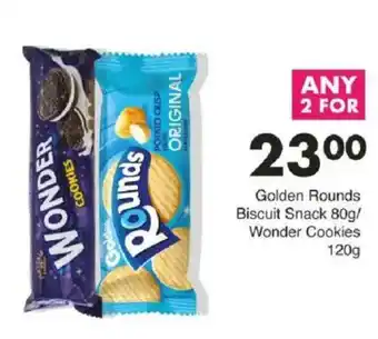 Save Golden Rounds Biscuit Snack/ Wonder Cookies offer