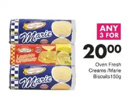 Save Oven Fresh Creams/ Marie Biscuits offer