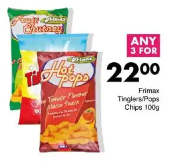 Save Frimax Tinglers/ Pops Chips offer