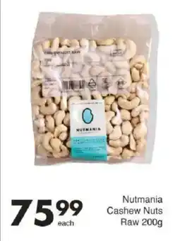 Save Nutmania Cashew Nuts Raw offer
