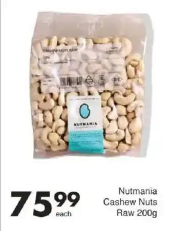 Save Nutmania Cashew Nuts Raw offer