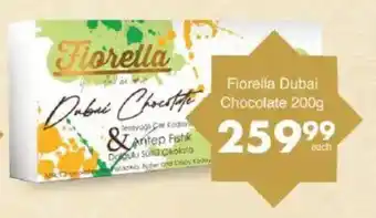 Save Fiorella Dubai Chocolate offer