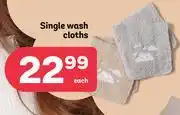PEP Single Wash Cloths-Each offer