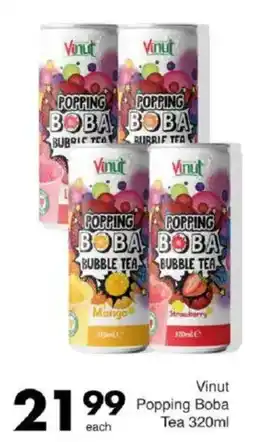 Save Vinut Popping Boba Tea offer