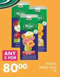 Save Rhodes Nectar Juice offer