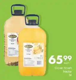 Save Clover Krush Nectar offer