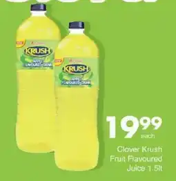 Save Clover Krush Fruit Flavoured Juice offer