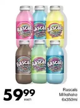 Save Rascals Milkshake offer