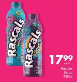 Save Rascals Syrup offer