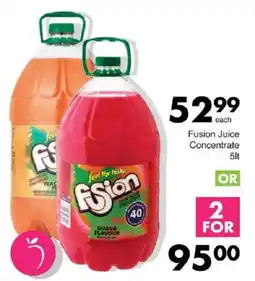 Save Fusion Juice Concentrate offer