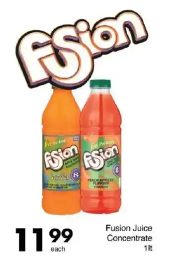 Save Fusion Juice Concentrate offer