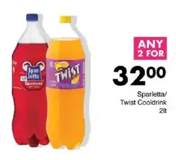 Save Sparletta/ Twist Cooldrink offer