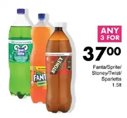 Save Fanta/ Sprite/ Stoney/Twist/ Sparletta offer