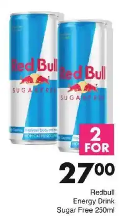 Save Redbull Energy Drink Sugar Free offer