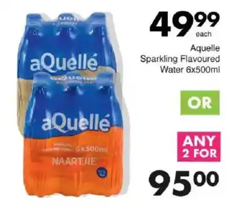 Save Aquelle Sparkling Flavoured Water offer