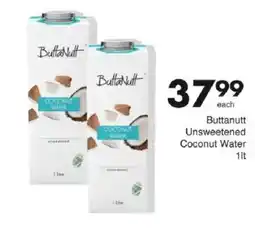 Save Buttanutt Unsweetened Coconut Water offer