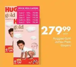 Save Huggies Gold Jumbo Pack Diapers offer