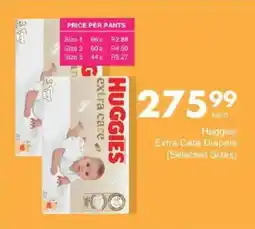 Save Huggies Extra Care Diapers offer
