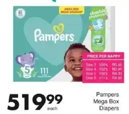 Save Pampers Mega Box Diapers offer