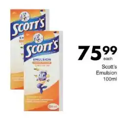 Save Scott's Emulsion offer