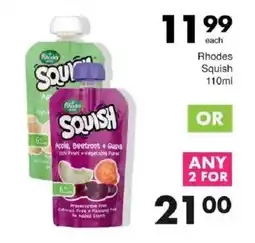 Save Rhodes Squish offer