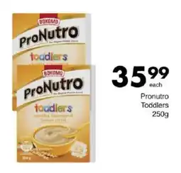 Save Pronutro Toddlers offer