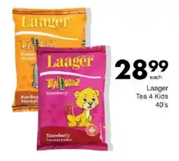 Save Laager Tea 4 Kids offer