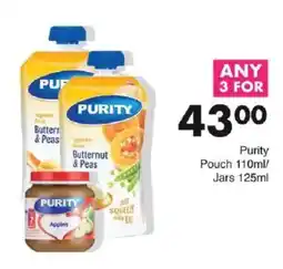 Save Purity Pouch/ Jars offer
