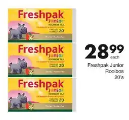 Save Freshpak Junior Rooibos offer