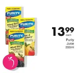Save Purity Juice offer
