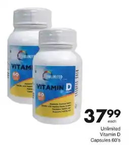 Save Unlimited Vitamin D Capsules offer